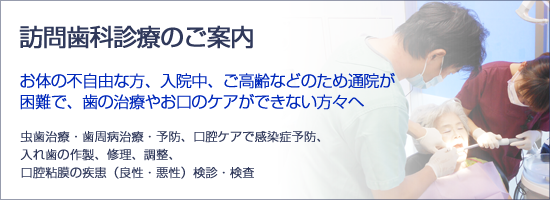 訪問歯科診療のご案内